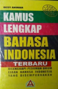 Image of Kamus lengkap bahasa Indonesia terbaru