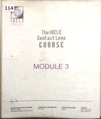 Image of The IACLE contact lens course : module 3 : contact lens fitting