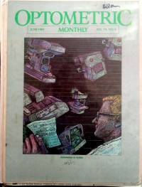 Image of Optometric monthly (volume 74, no. 6, March 1983)
