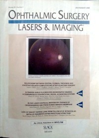 Image of Ophthalmic surgery : lasers & imaging (volume 39, number 4, July/August 2008)