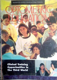 Image of Optometric education (volume 23, number 2, Winter 1998)