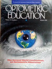 Image of Optometric education (volume 19, number 2, Winter 1994)