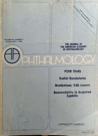 Image of Ophthalmology (volume 92, number 2, February 1985)