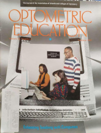 Image of Optometric education (volume 18, number 4, Summer 1993)