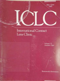 Image of International Contact Lens Clinic (volume 22, numbers 5&6, May - June 1995)