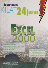 Image of Kursus kilat 24 jurus : excel 2000