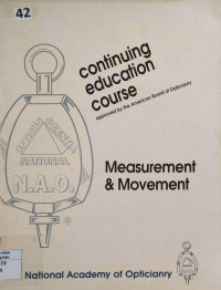 Image of Continuing education course : measurement & movement