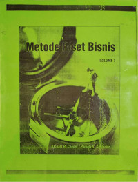Image of Metode riset bisnis (volume 1)