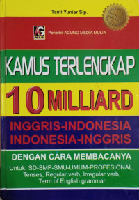 Image of Kamus terlengkap 10 milliard : Inggris-Indonesia dan Indonesia-Inggris