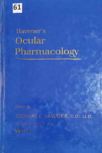 Image of Havener's ocular pharmacology