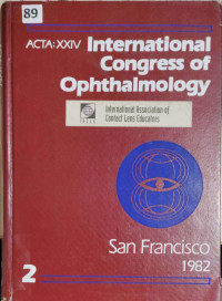 Image of ACTA: XXIV : international congress of ophthalmology (volume 2)