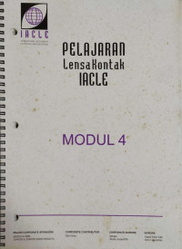 Image of Pelajaran lensa kontak IACLE : modul 4 : prosedur pemeriksaan untuk pasien lensa kontak
