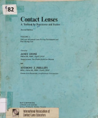 Image of Contact lenses (volume 2 : soft and advanced lens fitting techniques and post-fitting care)