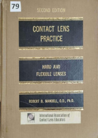 Image of Contact lens practice : hard and flexible lenses
