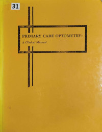 Image of Primary care optometry : a clinical manual