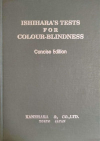 Image of Ishihara's tests for colour-blindness