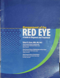 Image of Management of the red eye : a guide to diagnosis and treatment