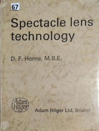 Image of Spectacle lens technology