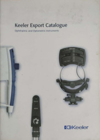 Image of Keeler export catalogue : ophthalmic and optometric instruments