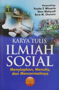 Image of Karya tulis ilmiah sosial : menyiapkan, menulis, dan mencermatinya