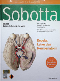 Image of Sobotta Atlas Anatomi : Kepala, Leher, dan, Neuroanatomi