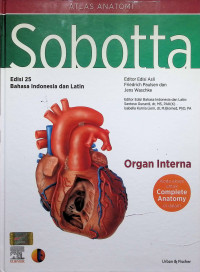 Image of Sobotta Atlas Anatomi : Organ Interna