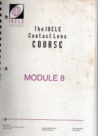 Image of The IACLE Contact Lens Course : Module 8 : Special Contact Lens Fitting